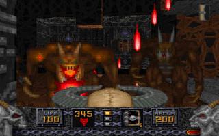 Screenshot Thumbnail / Media File 1 for Heretic Shadow Of The Serpent Riders (1996)(Id Software)
