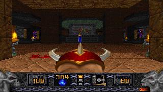 Screenshot Thumbnail / Media File 1 for Heretic Shadow Of The Serpent Riders (1996)(Id Software)