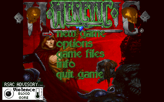 Screenshot Thumbnail / Media File 1 for Heretic Shadow Of The Serpent Riders (1996)(Id Software)