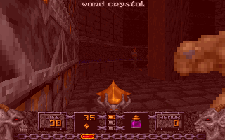 Screenshot Thumbnail / Media File 1 for Heretic Shadow Of The Serpent Riders (1996)(Id Software)