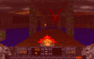Screenshot Thumbnail / Media File 1 for Heretic Shadow Of The Serpent Riders (1996)(Id Software)
