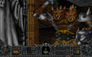 Screenshot Thumbnail / Media File 1 for Hexen CD incl Deathkings of the Dark Citadel v1.1 (1996)(Raven Software)