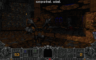 Screenshot Thumbnail / Media File 1 for Hexen CD incl Deathkings of the Dark Citadel v1.1 (1996)(Raven Software)