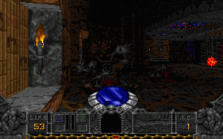 Screenshot Thumbnail / Media File 1 for Hexen CD incl Deathkings of the Dark Citadel v1.1 (1996)(Raven Software)
