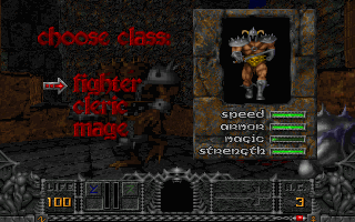 Screenshot Thumbnail / Media File 1 for Hexen Deathkings Of The Dark Citadel (1996)(Raven Software)