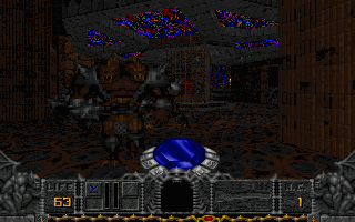 Screenshot Thumbnail / Media File 1 for Hexen Deathkings Of The Dark Citadel (1996)(Raven Software)