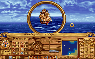 Screenshot Thumbnail / Media File 1 for High Seas Trader (1995)(Impressions)
