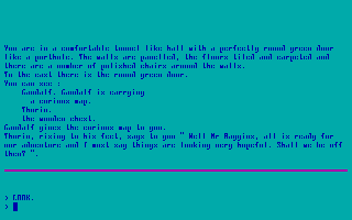 Screenshot Thumbnail / Media File 1 for Hobbit The (1983)(Melbourne House)