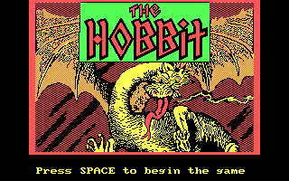 Screenshot Thumbnail / Media File 1 for Hobbit The (1983)(Melbourne House)