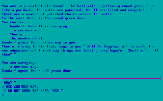Screenshot Thumbnail / Media File 1 for Hobbit The (1983)(Melbourne House)