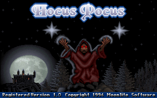 Screenshot Thumbnail / Media File 1 for Hocus Pocus (1994)(Moonlight Software)