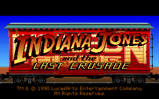 Screenshot Thumbnail / Media File 1 for Indiana Jones 3 The Last Crusade (1990)(Lucas Arts)