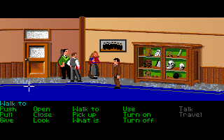 Screenshot Thumbnail / Media File 1 for Indiana Jones And The Last Crusade The Graphic Adventure (1989)(Lucas Arts)