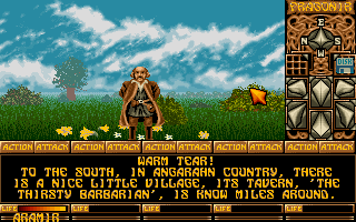 Screenshot Thumbnail / Media File 1 for Ishar Legend Of The Fortress (1992)(Silmarils)