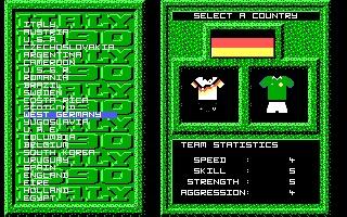 Screenshot Thumbnail / Media File 1 for Italy 90 (1989)(Us Gold)