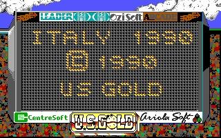 Screenshot Thumbnail / Media File 1 for Italy 90 (1990)(Us Gold)