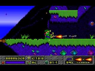 Screenshot Thumbnail / Media File 1 for Jazz Jackrabbit (1994)(Epic Megagames Inc)