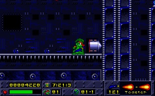 Screenshot Thumbnail / Media File 1 for Jazz Jackrabbit (1994)(Epic Megagames Inc)
