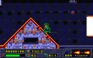 Screenshot Thumbnail / Media File 1 for Jazz Jackrabbit CD (1995)(Epic Megagames)(M4)