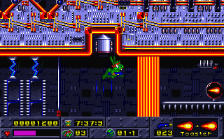 Screenshot Thumbnail / Media File 1 for Jazz Jackrabbit CD (1995)(Epic Megagames)(M4)