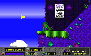 Screenshot Thumbnail / Media File 1 for Jazz Jackrabbit Compiliation (1994)(Epic Megagames Inc)