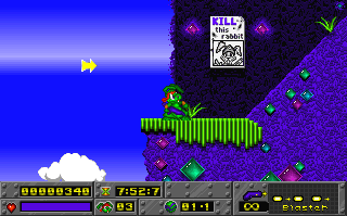 Screenshot Thumbnail / Media File 1 for Jazz Vs Turtle (1995)(Epic Studios)