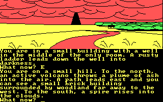 Screenshot Thumbnail / Media File 1 for Jewels Of Darkness (1986)(Rainbird Software)