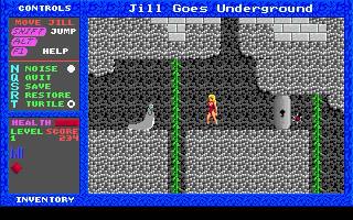 Screenshot Thumbnail / Media File 1 for Jill Of The Jungle The Complete Trilogy (1993)(Epic Megagames Inc)