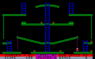 Screenshot Thumbnail / Media File 1 for Jumpman Lives (1991)(Apogee Software Ltd)