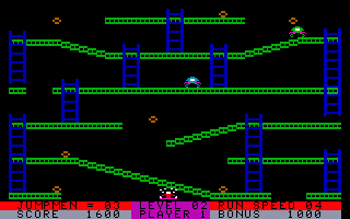 Screenshot Thumbnail / Media File 1 for Jumpman Lives (1991)(Apogee Software Ltd)