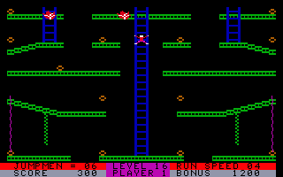 Screenshot Thumbnail / Media File 1 for Jumpman Lives (1991)(Apogee Software Ltd)