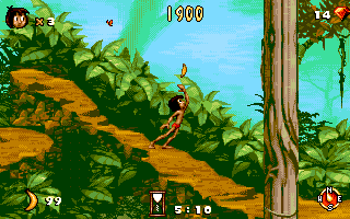 Screenshot Thumbnail / Media File 1 for Jungle Book (1992)(Disney)