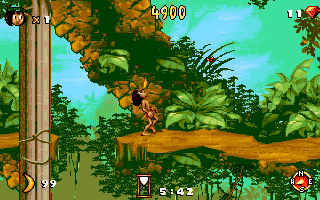 Screenshot Thumbnail / Media File 1 for Jungle Book (1992)(Disney)