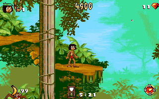 Screenshot Thumbnail / Media File 1 for Jungle Book (1992)(Disney)