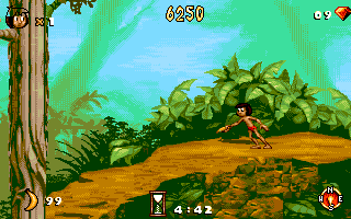 Screenshot Thumbnail / Media File 1 for Jungle Book (1992)(Disney)