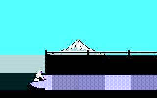 Screenshot Thumbnail / Media File 1 for Karateka (1984)(Broderbund Software Inc)