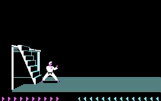 Screenshot Thumbnail / Media File 1 for Karateka (1984)(Broderbund Software Inc)