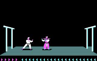 Screenshot Thumbnail / Media File 1 for Karateka (1984)(Broderbund Software Inc)