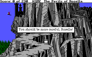 Screenshot Thumbnail / Media File 1 for Kings Quest Iv The Perils Of Rosella (1988)(Sierra Online)(Rev)
