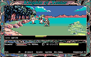 Screenshot Thumbnail / Media File 1 for Knights Of Xentar (1994)(Megatech)