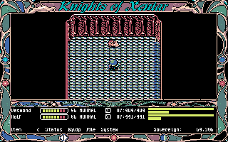 Screenshot Thumbnail / Media File 1 for Knights Of Xentar (1994)(Megatech)