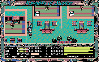 Screenshot Thumbnail / Media File 1 for Knights Of Xentar (1994)(Megatech)