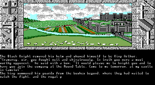 Screenshot Thumbnail / Media File 1 for Lancelot (1988)(Datasoft Inc)