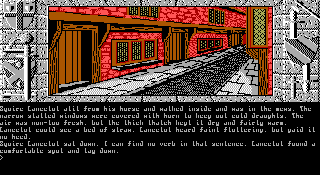 Screenshot Thumbnail / Media File 1 for Lancelot (1988)(Datasoft Inc)