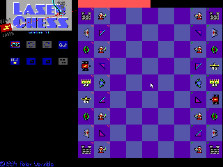 Screenshot Thumbnail / Media File 1 for Laser Chess (1994)(Peter Venable)