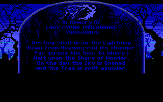 Screenshot Thumbnail / Media File 1 for Loom Cd (1990)(Lucas Arts)