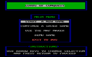 Screenshot Thumbnail / Media File 1 for Lords Of Conquest (1985)(Electronic Arts Inc)