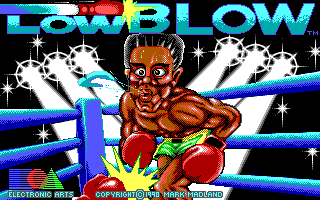 Screenshot Thumbnail / Media File 1 for Low Blow (1990)(Electronic Arts Inc)