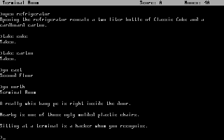 Screenshot Thumbnail / Media File 1 for Lurking Horror (1987)(Infocom)
