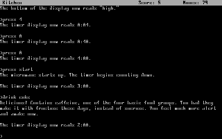 Screenshot Thumbnail / Media File 1 for Lurking Horror (1987)(Infocom)